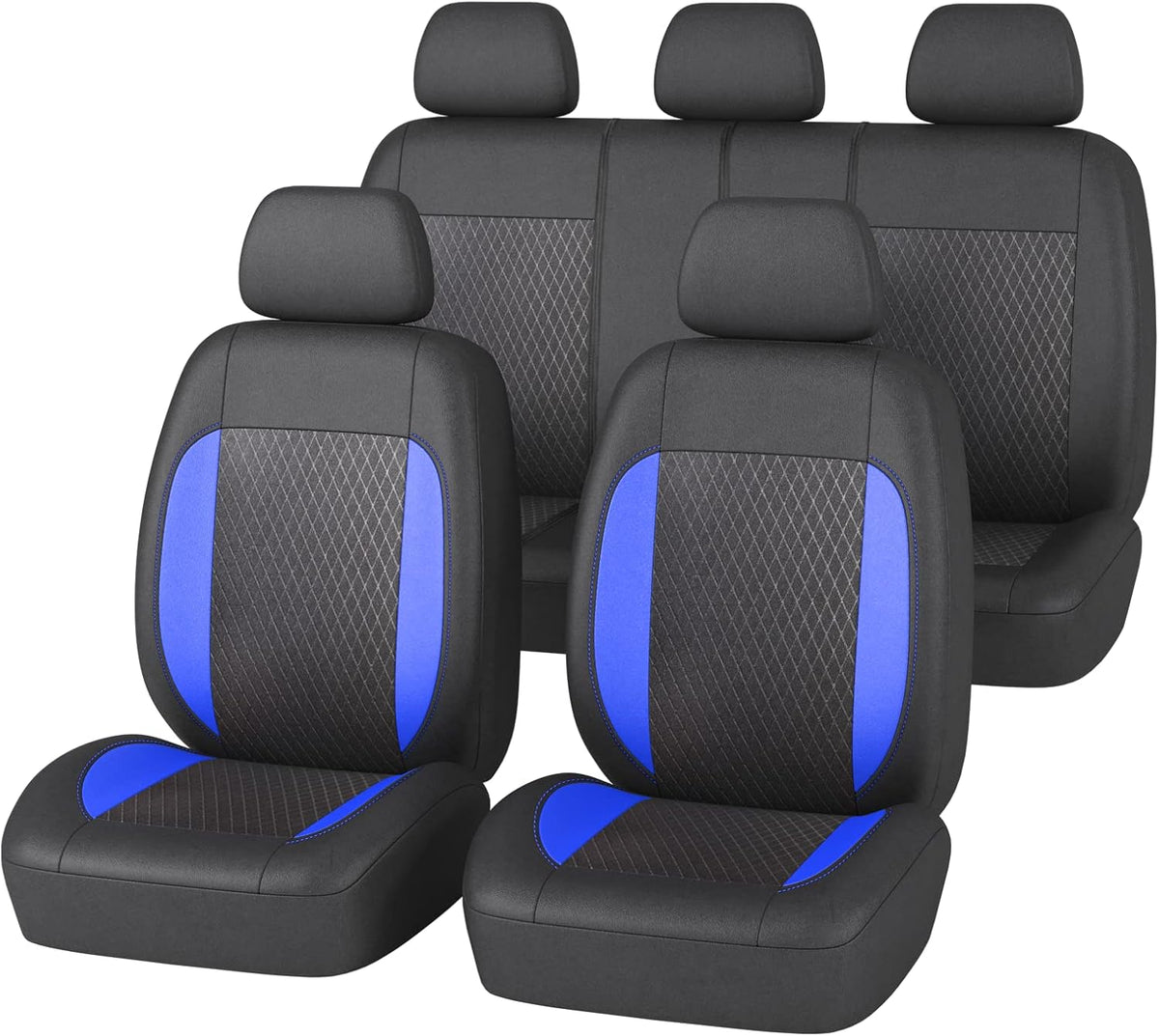 Black and Gray Waterproof Neoprene Car Seat Cover Y69224