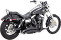 2-into-2 Black Exhaust System Z1195