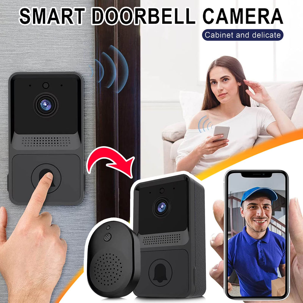 Wireless WiFi Doorbell Camera Security Intercom P309