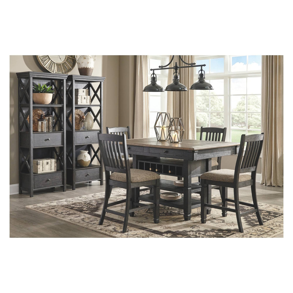 Black Display Cabinet E4767