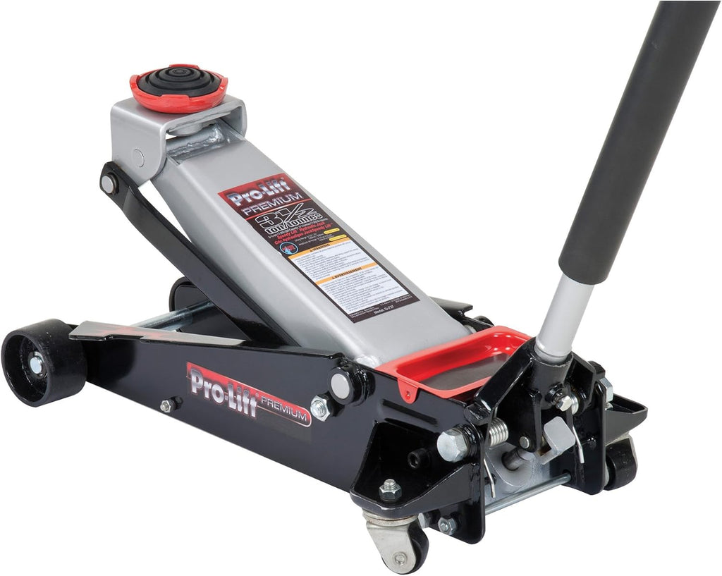 Grey 3-1/2 Ton Capacity Garage Jack J368