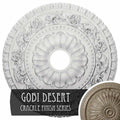 23 1/2x22OD x 3 1/2x22ID x 2 1/8x22P Ceiling Medallion V60278