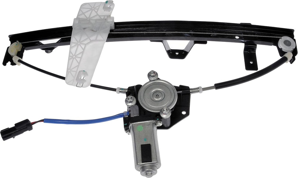 Front Driver Side Power Window Motor and Regulator Assembly Black Pack of 2 F291399