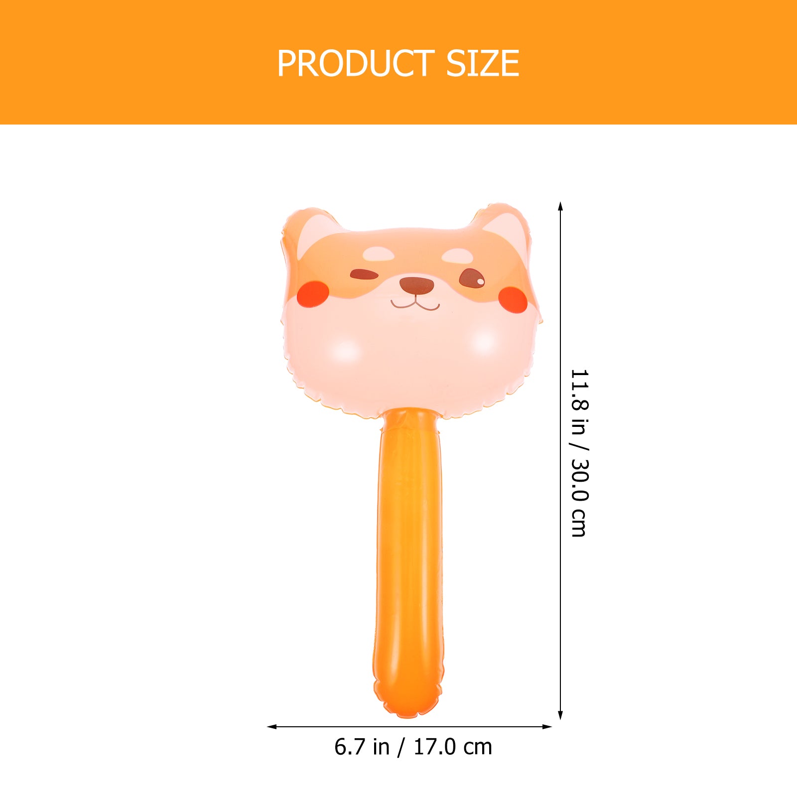 10pcs Inflatable Hammer Toys with Bell U5492