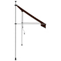 Canopy With Manual Adjustable Patio Shelter V2672