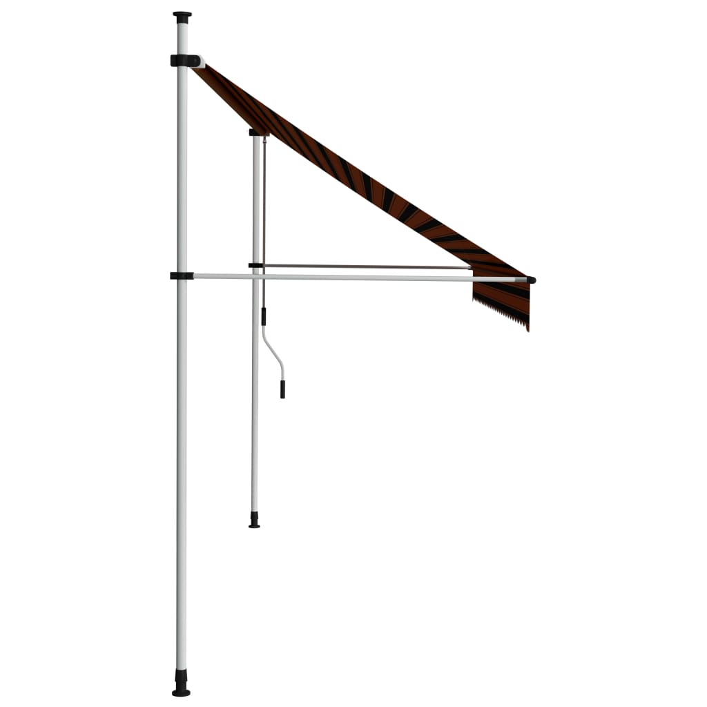 Canopy With Manual Adjustable Patio Shelter V2672