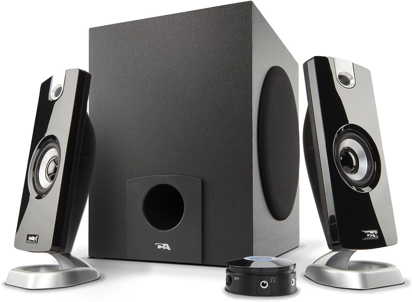 2.1 Subwoofer Speaker System Green Pack of 2 M913