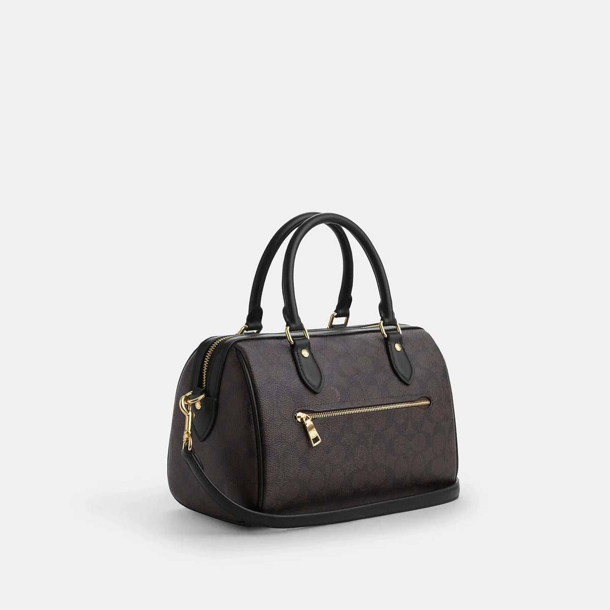 Coach Outlet Rowan Satchel Bag In Signature Canvas