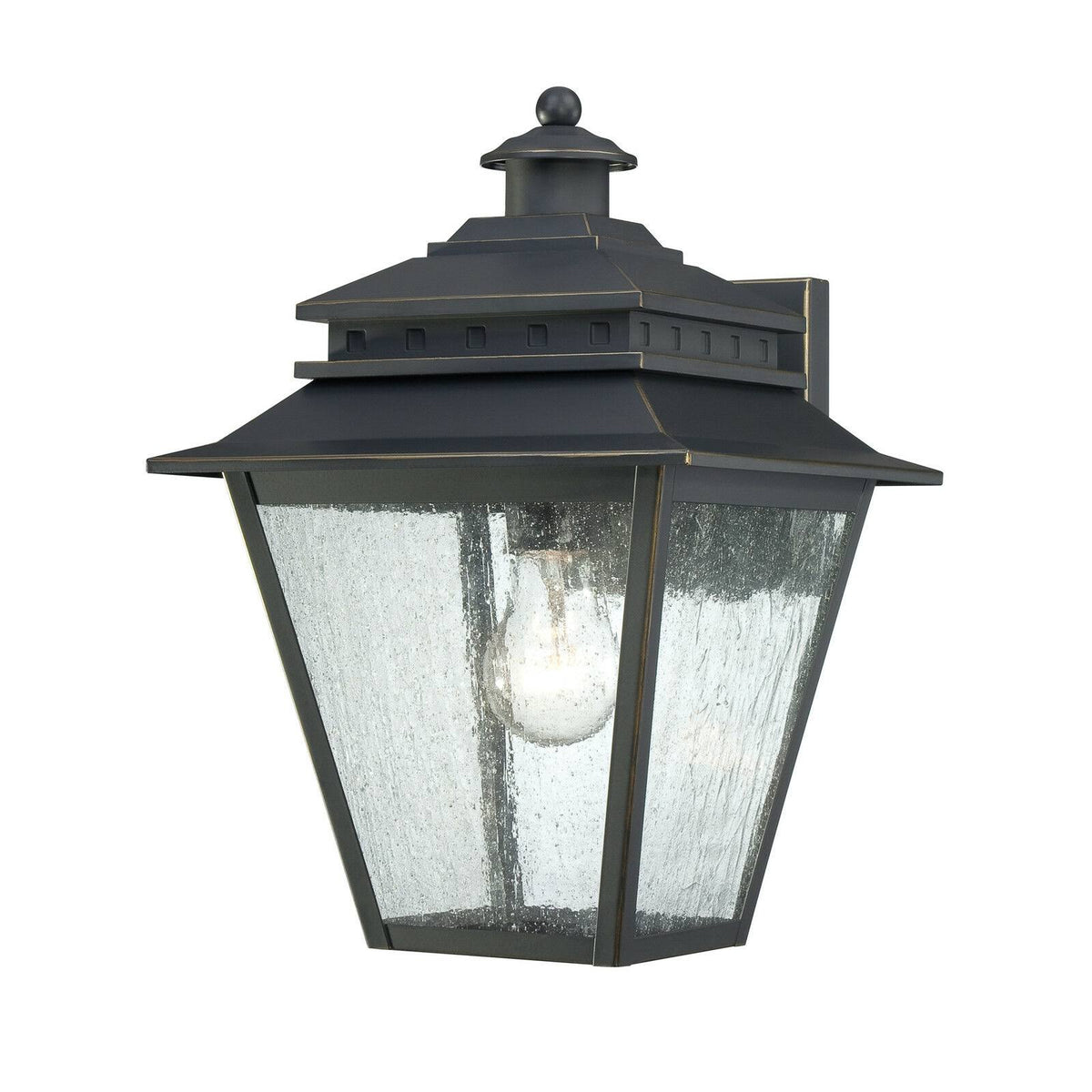 Weathered Bronze Wall Lantern R549