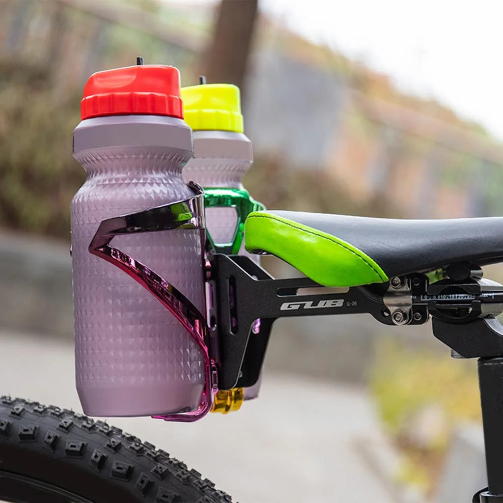 Double Kettle Water Bottle Extension Rack Holder Cage Adapter U169424