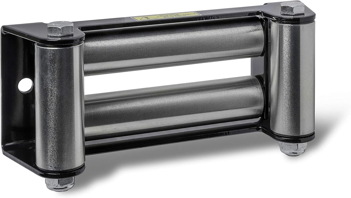 4 Way Winch Roller Fairlead 10in Universal Mount Cable Guide Heavy Duty Pack of 2 G3511