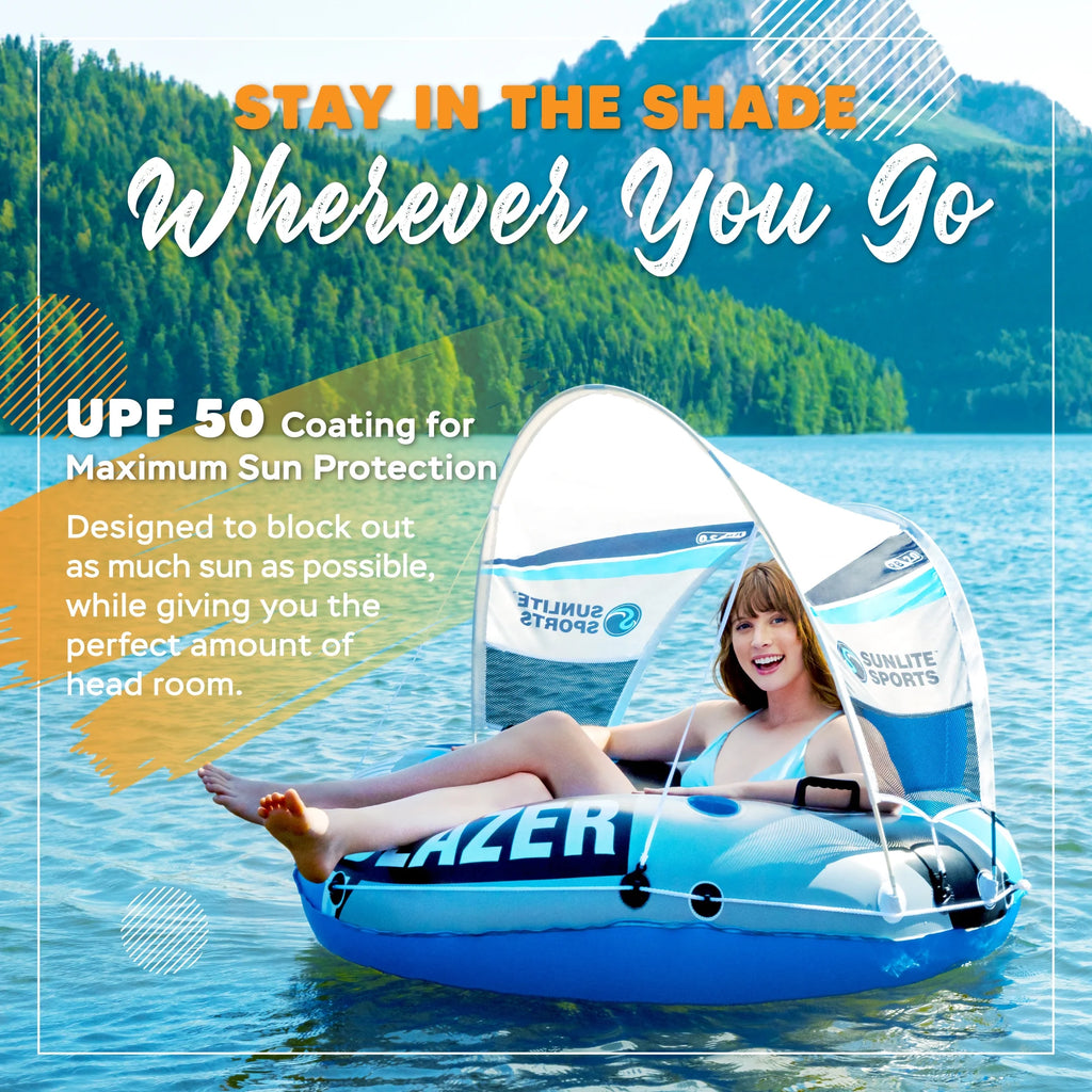XL River Tube with Canopy and Sun Shade N201