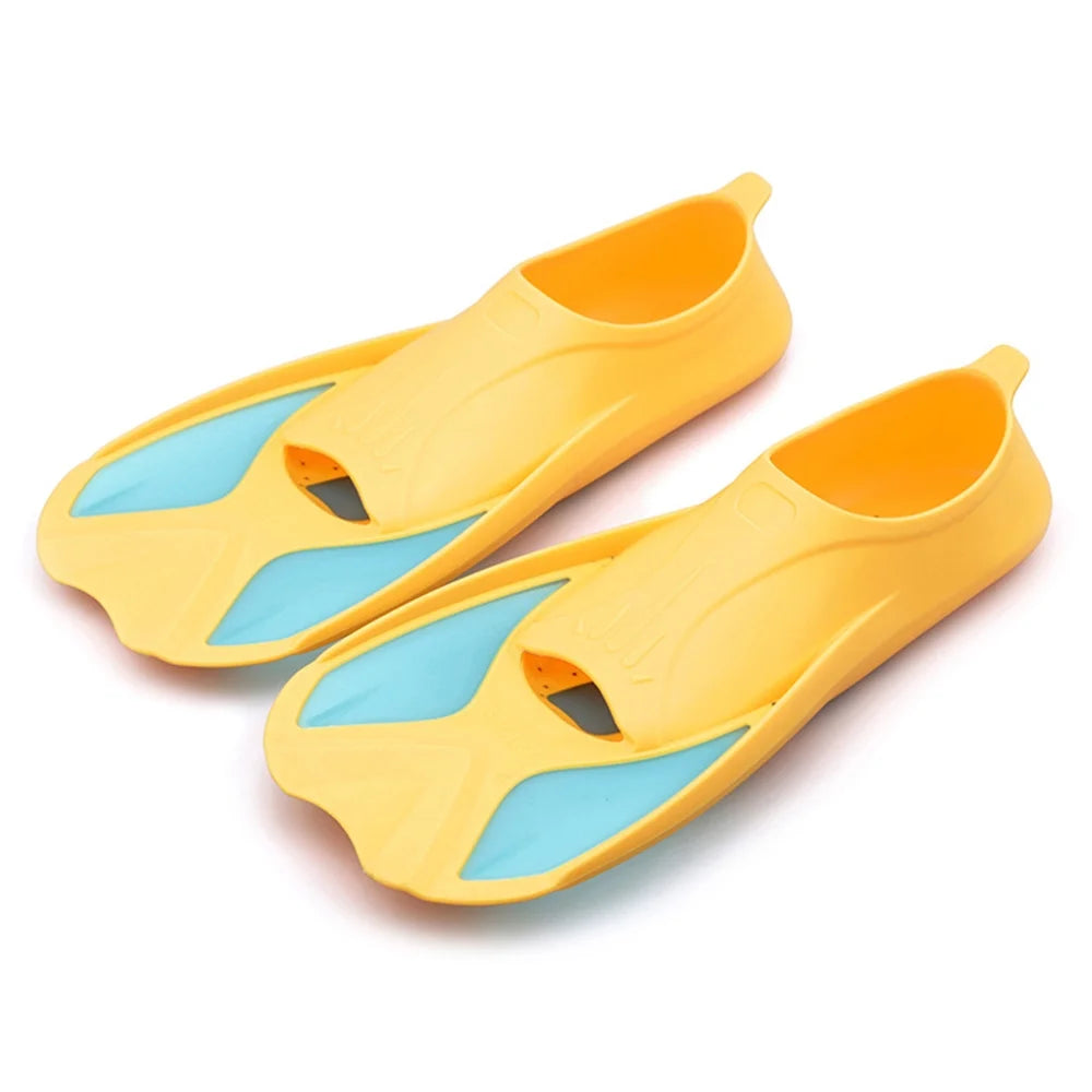 Short Swim Fins for Swimming Snorkeling Training O792349
