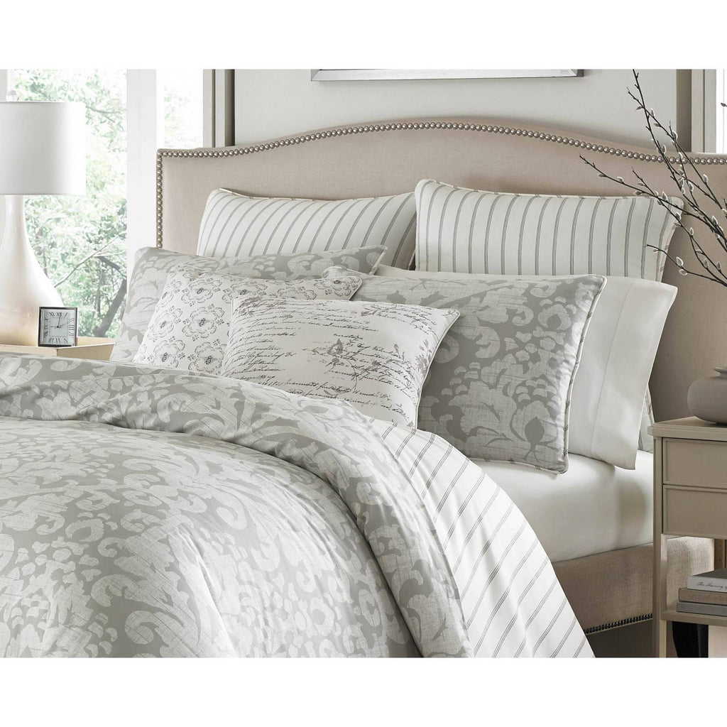 Gray Full Queen Duvet Cover Set B65510