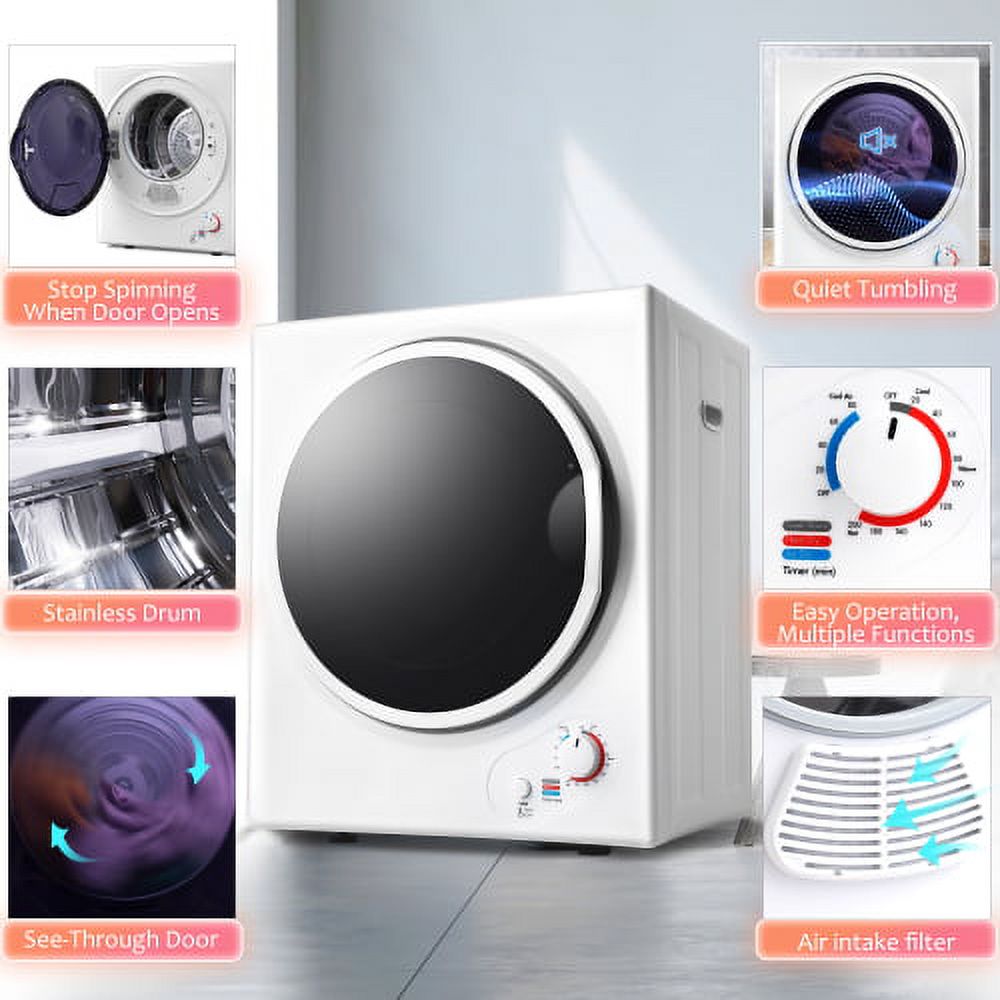 Electric Portable Clothes Dryer with Easy Knob Control G405614