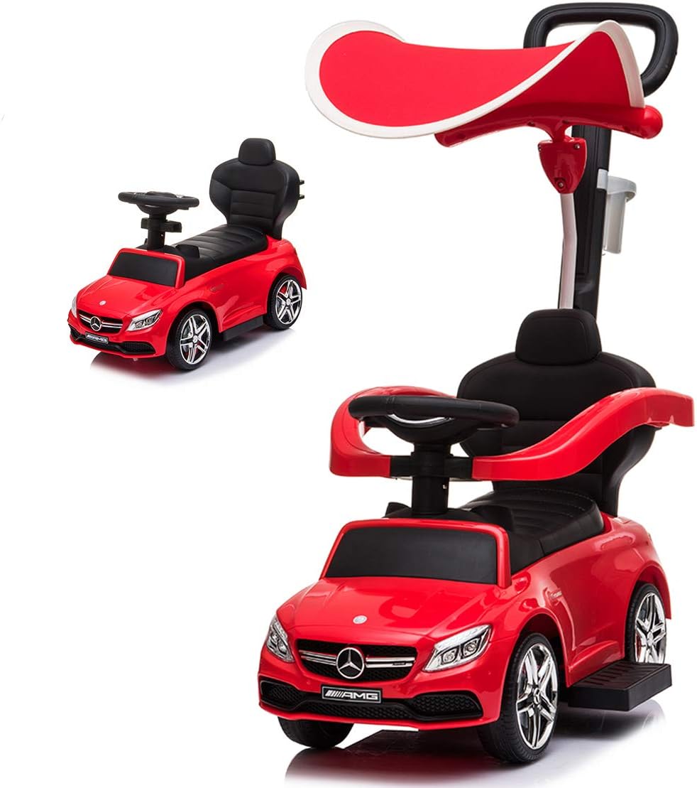 2 in 1 Kids Ride on Push Car with Parent Handle N7544