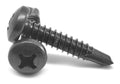 Black Zinc Plated Self Drilling Screw U2496
