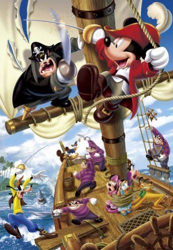 1000 Pieces Battle of Pirates Puzzle K96300
