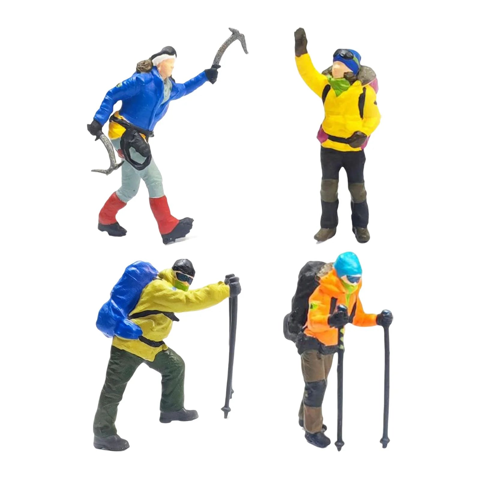 Resin Miniature Scene People Toy Action Figure Figurines H34150