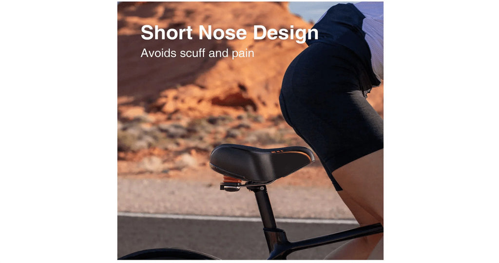 Black Comfort Bike Seat P347
