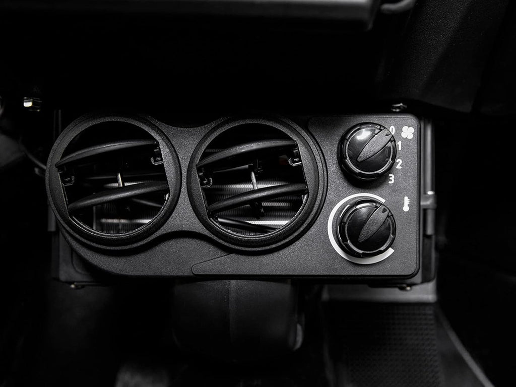 Cab Heater with Built-in Shutoff Valve, 360 Degree Adjustable Vents L540100