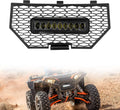 Black Front Mesh Grill with LED Light Bar, Pack of 2 Q854