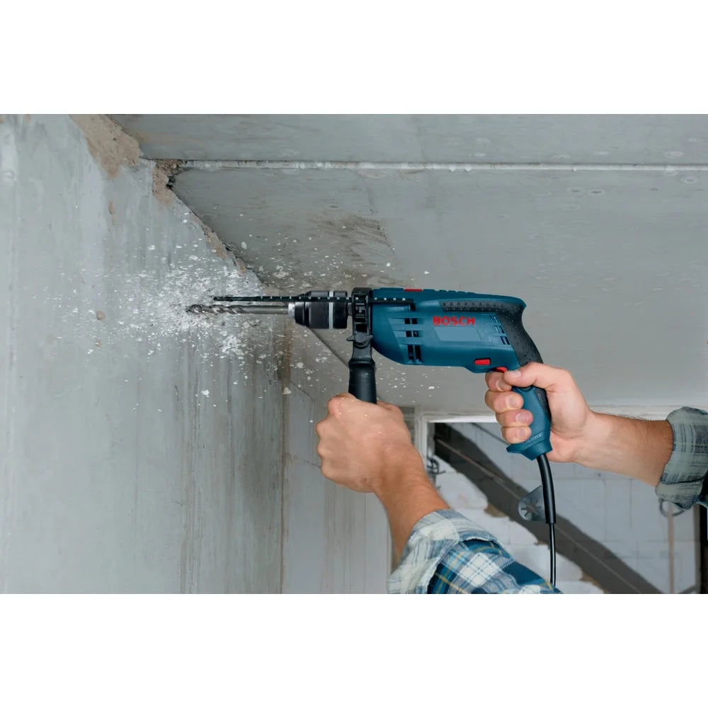 7 Amp Single Speed 1/2 in. Corded Hammer Drill X76179