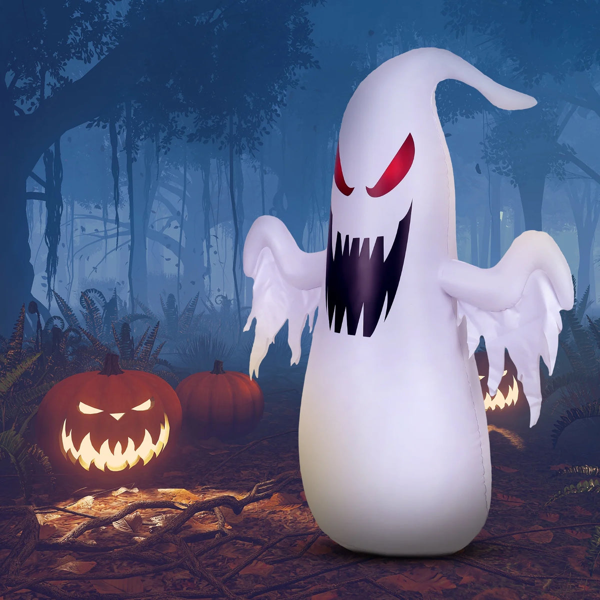 Inflatable Halloween Ghost Punching Bag N292