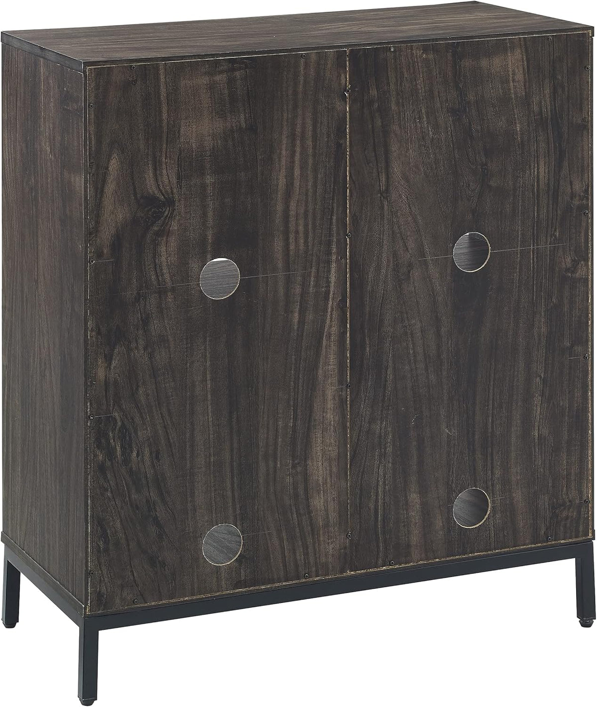 Brown Ash Record Storage Cube Bookcase P1914
