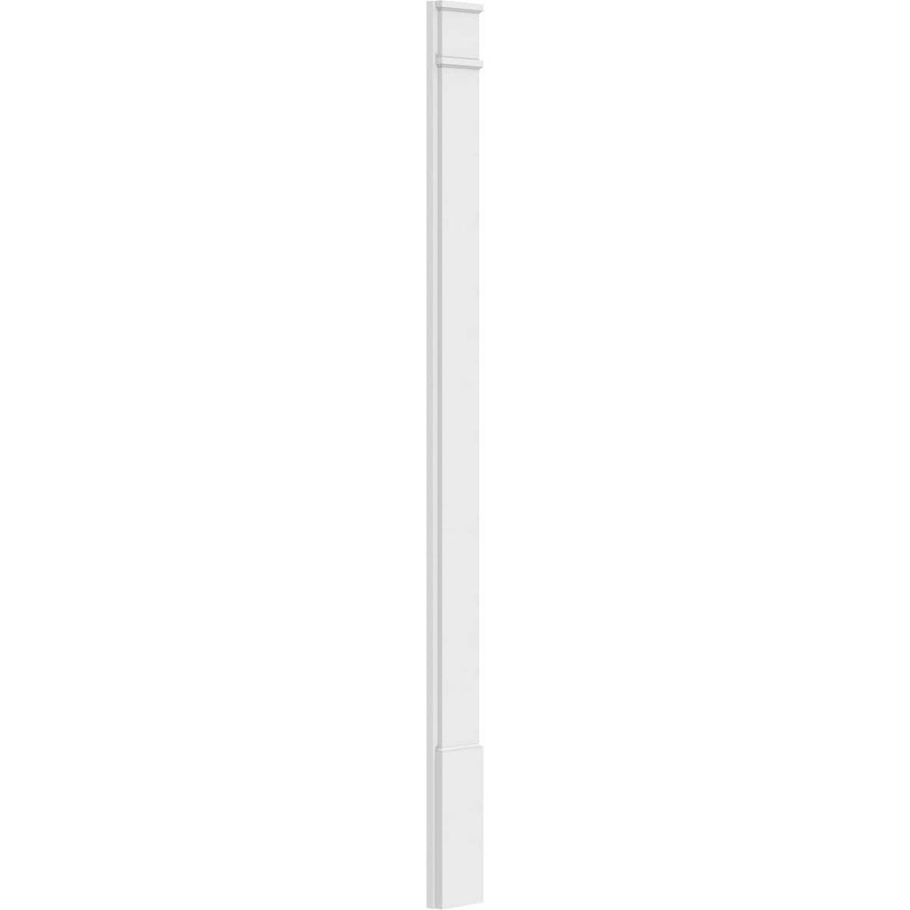 Plain PVC Pilaster with Capital and Base (Pair) F99577