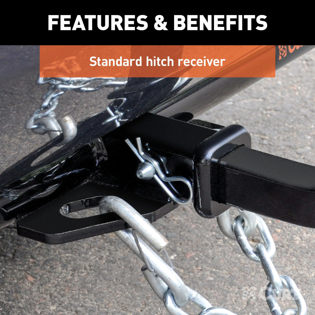 Class 1 Trailer Hitch, 1-1/4-Inch Receiver N8415