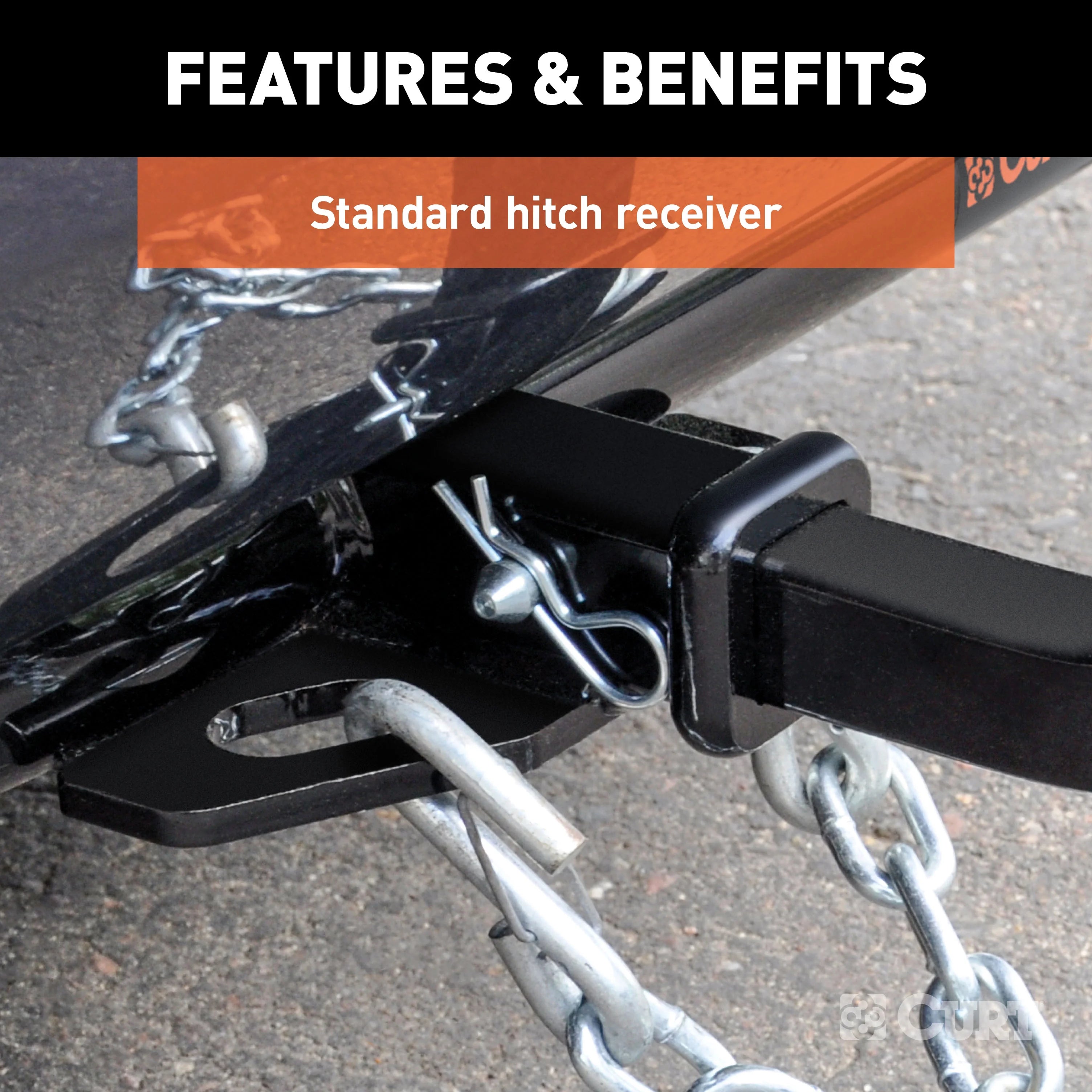 Class 1 Trailer Hitch, 1-1/4-Inch Receiver N8415