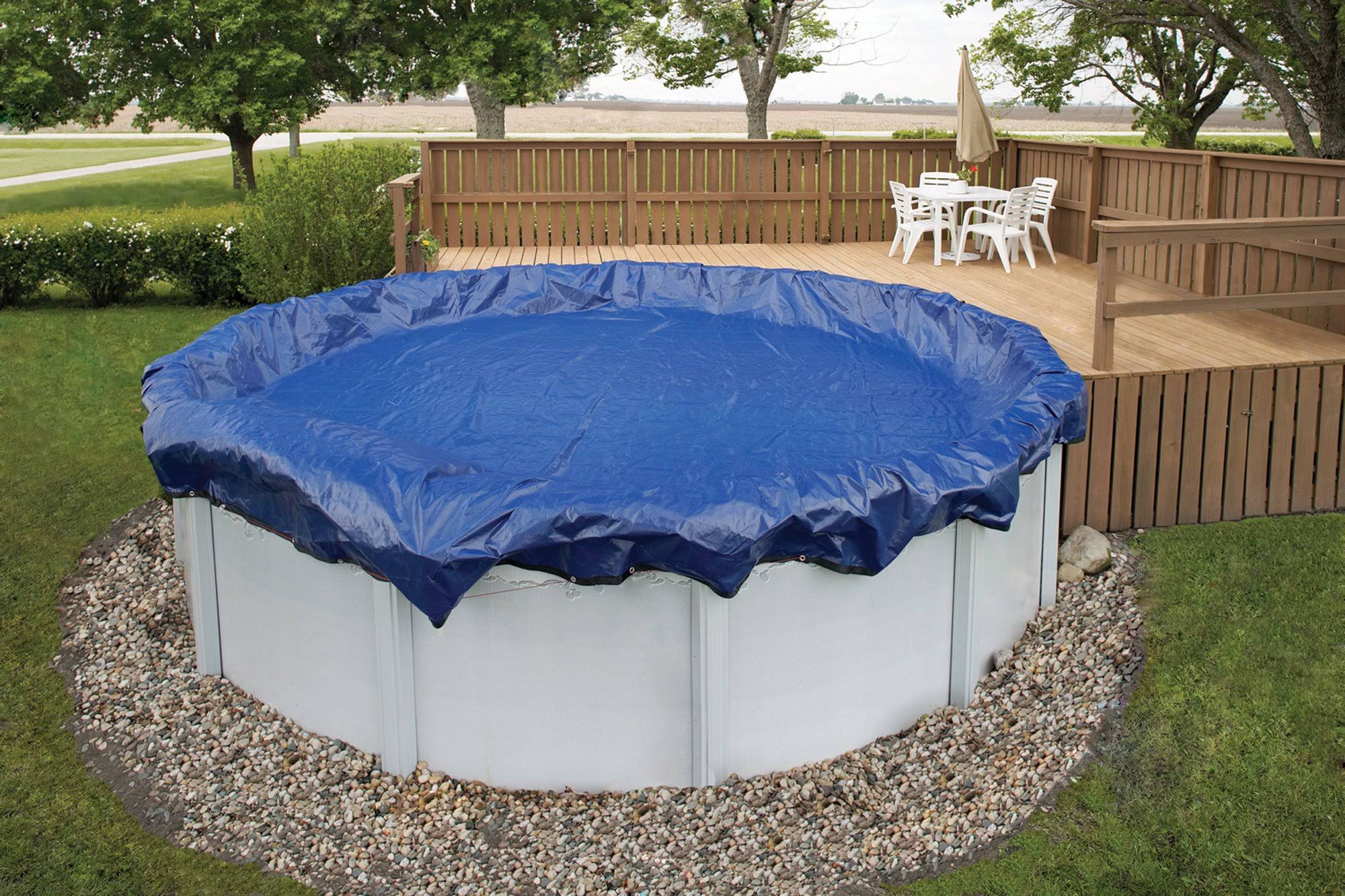 15-Year 28-ft Round Above Ground Pool Winter Cover N339