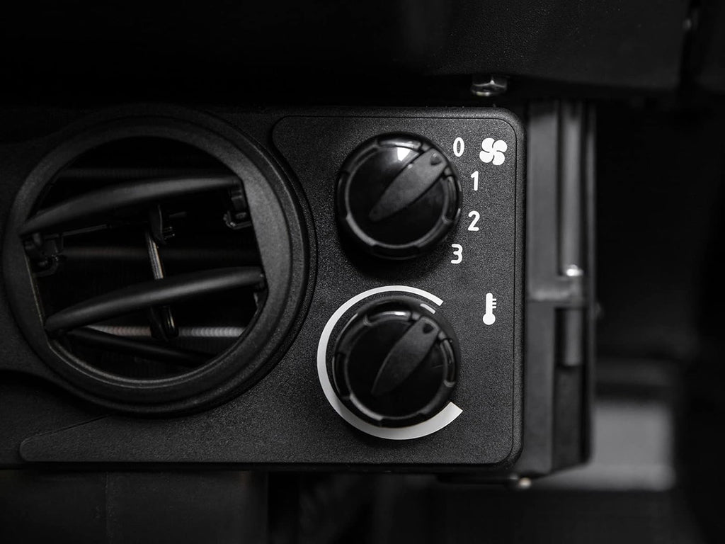 Cab Heater with Built-in Shutoff Valve, 360 Degree Adjustable Vents L540100