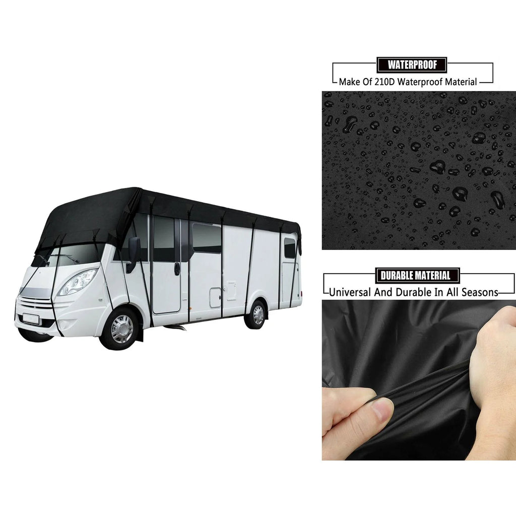 Portable RV Roof Cover for Travel Trailers 7.5m x 7.5m R597