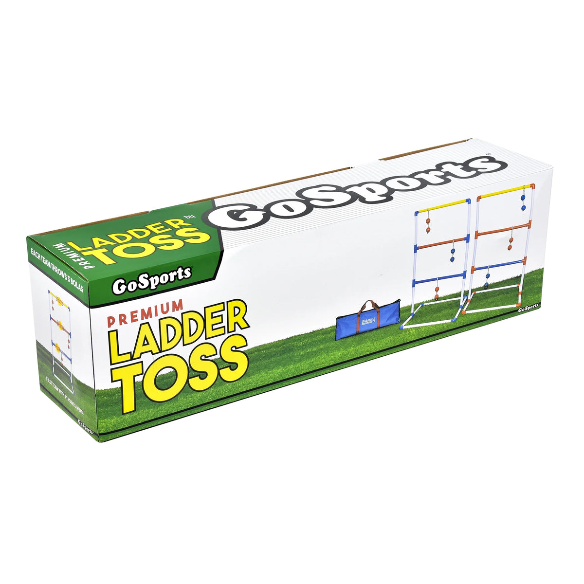 Ladder Toss Game Set with 6 Bolos and Carrying Case D50616