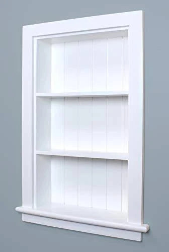 White Recessed Wall Niche P685567