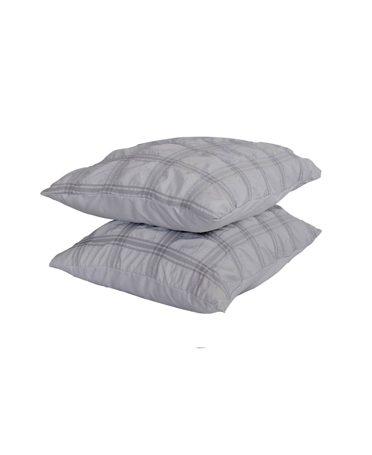 Grey Oversized Waffle Comforter 3 PC Set Full/Queen I105969