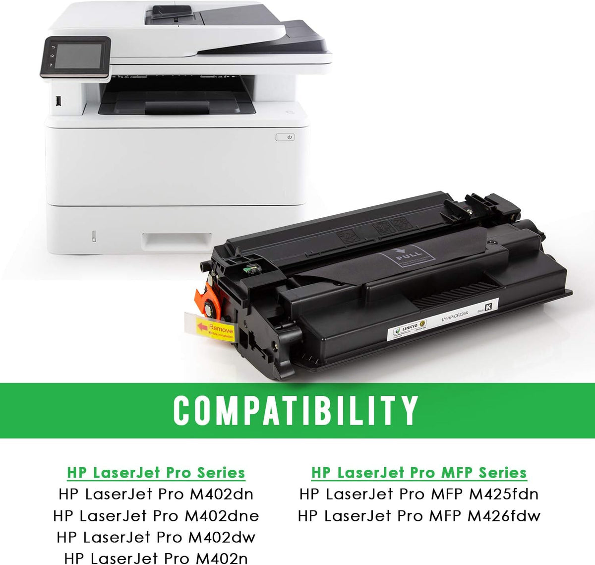 Compatible Toner Cartridge Black High Yield 2-Pack O176776