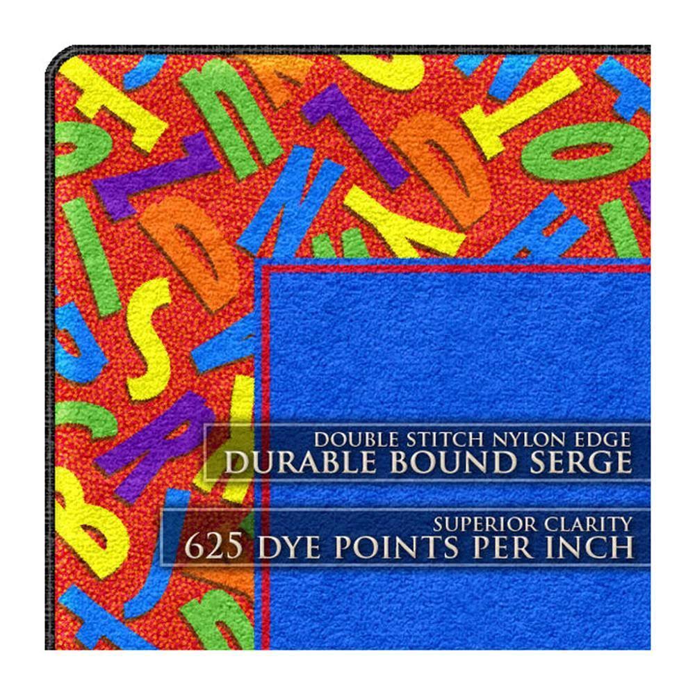 Scattered Alphabet 6 x 8 Carpet S762
