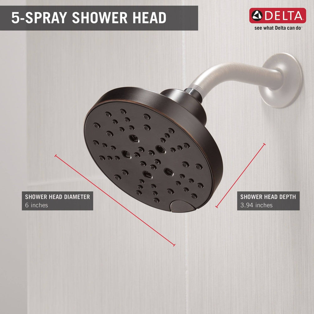 Venetian Bronze Raincan Shower Head S42916