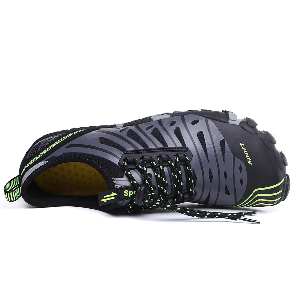 Black Trekking Sport Water Shoes P461