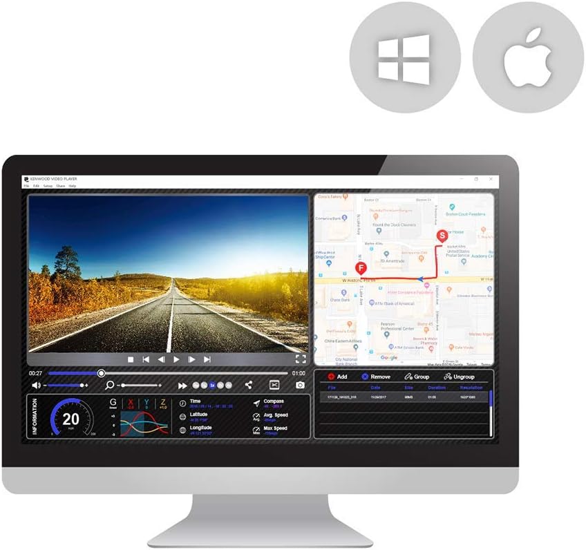 Dash Cam and Rear Cam Package A87653