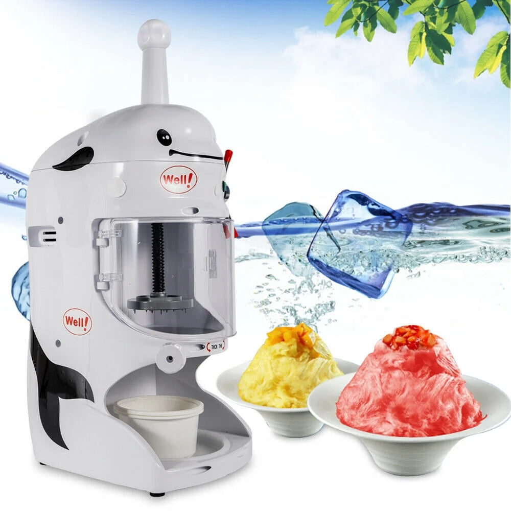 350W Commercial Ice Crusher Snow Cone Machine W2901