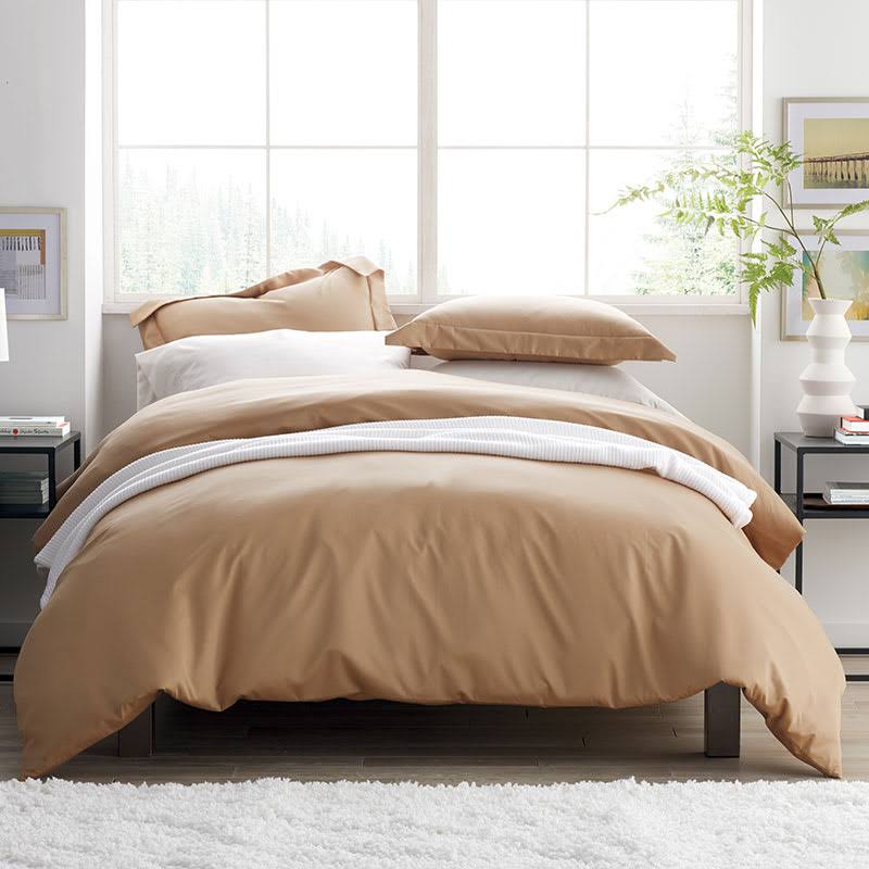 King Supima Cotton Sateen Duvet Cover D266924
