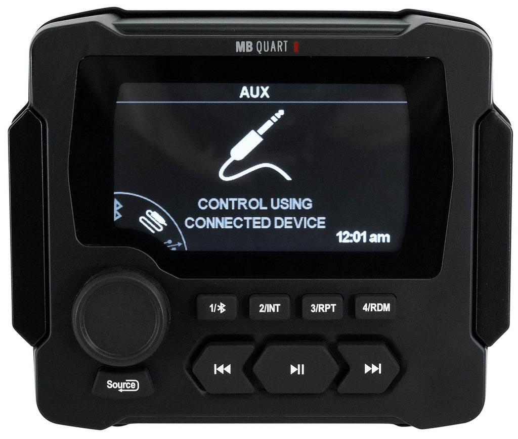 Marine Receiver with Bluetooth and 4 6.5" LED Speakers A51104