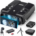 1080P FHD Infrared Digital Night Vision Binoculars with 64GB Memory Card M62173