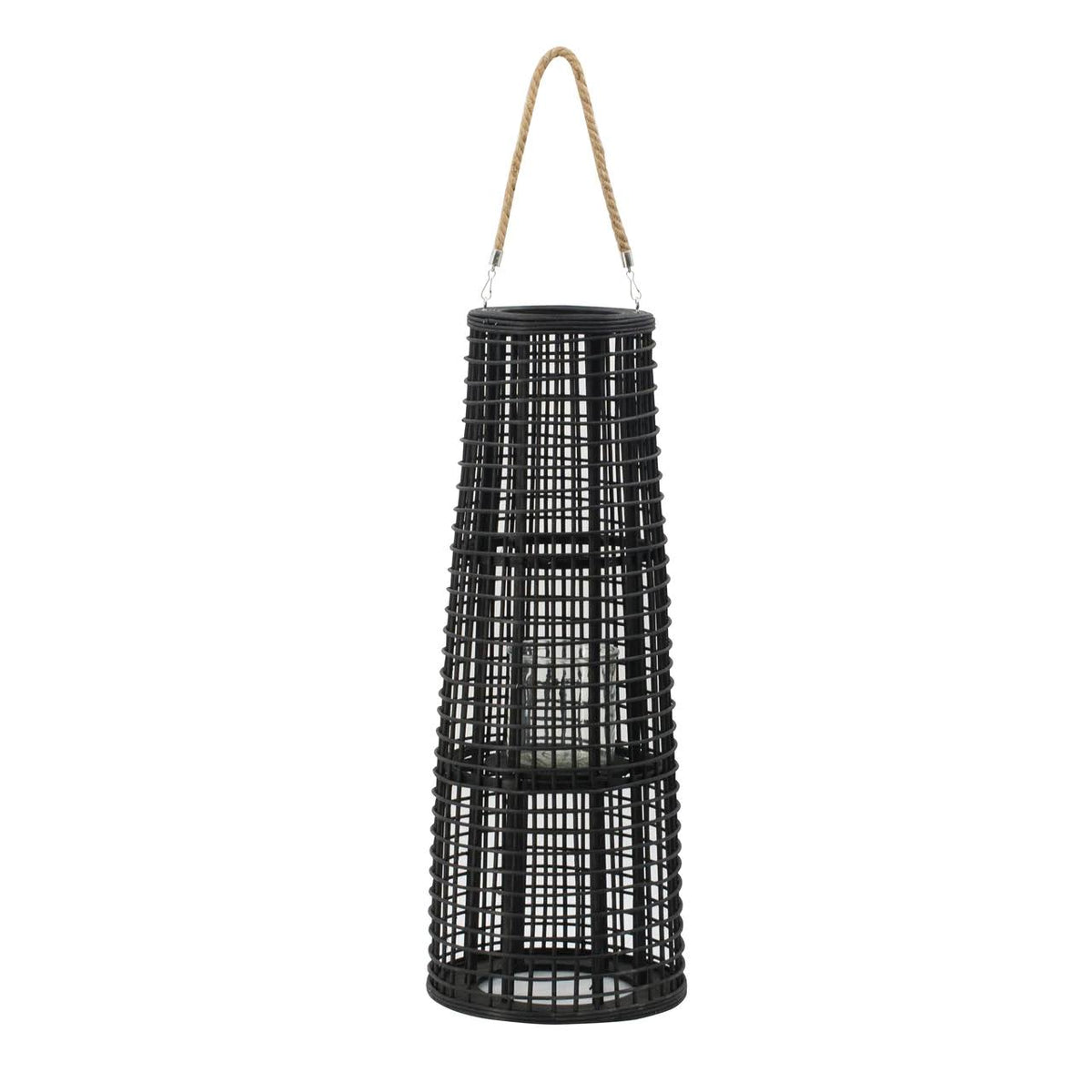 Rattan Candle Lantern B1672