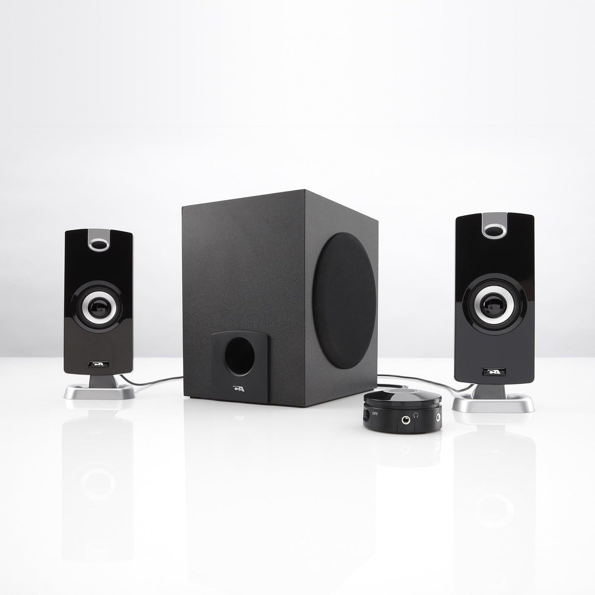2.1 Subwoofer Speaker System Green Pack of 2 M913