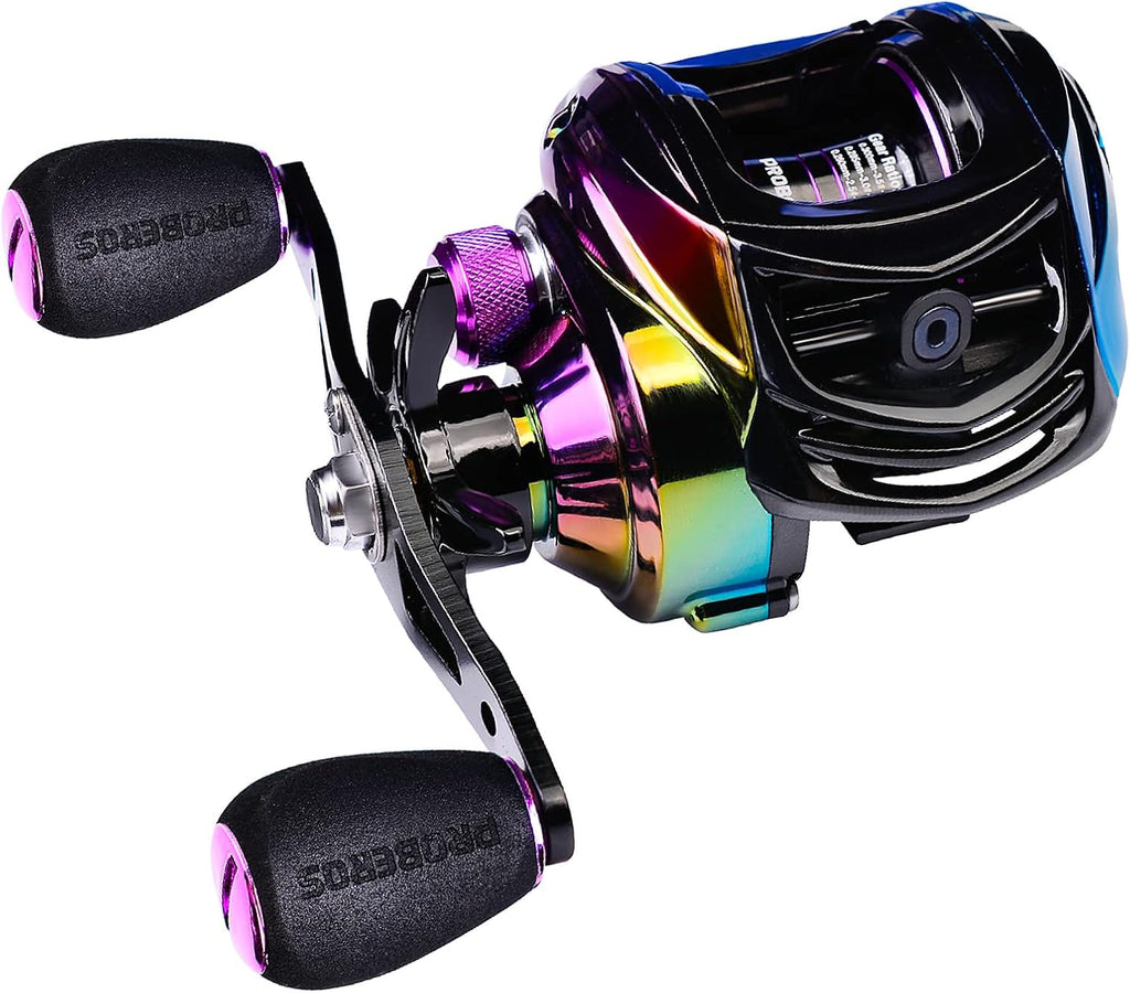 9+1 BB Bearing Baitcasting Reel, 7.2:1, Left/Right Hand B440413